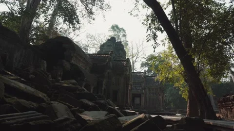 Angkor Temples Stock Footage 220715620