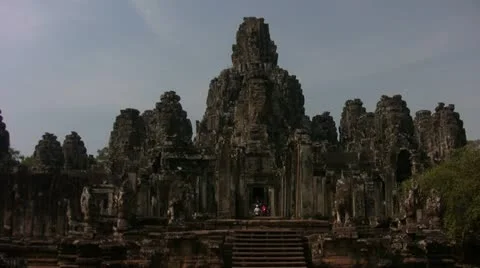 Angkor Thom 1 Video stock 11361243