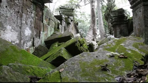 Angkor Thom 2 Video stock 7746757