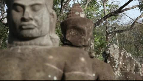 Angkor Thom Stock Footage 10750391