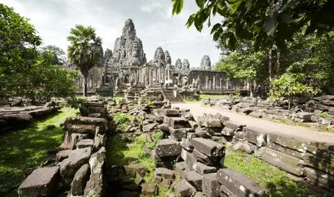 Angkor thom Stock Photos