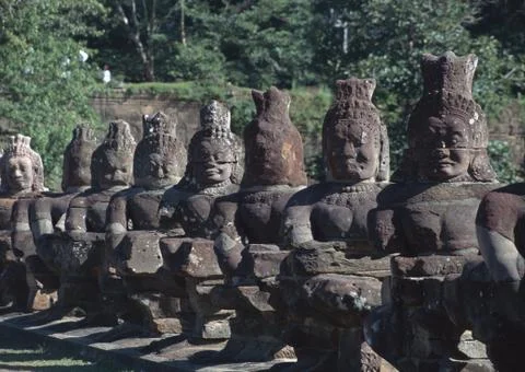 Angkor Thom Stock Photos