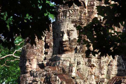 Angkor thom Stock Photos