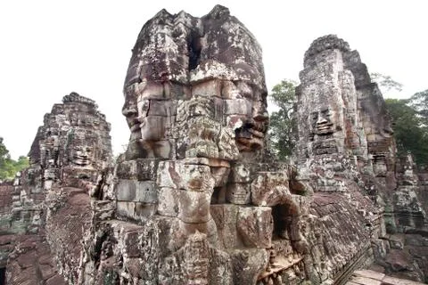 Angkor thom Stock Photos