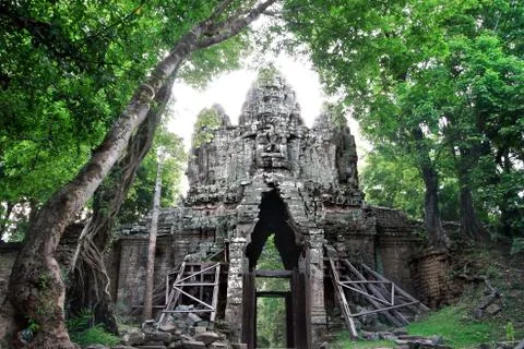 Angkor thom Stock Photos