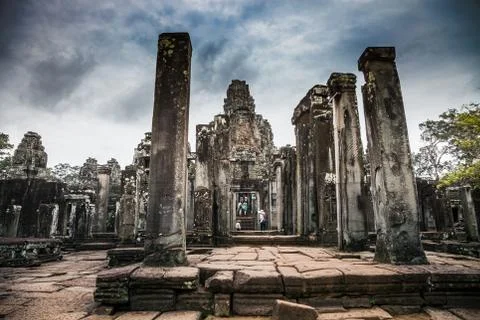 Angkor thom Stock Photos