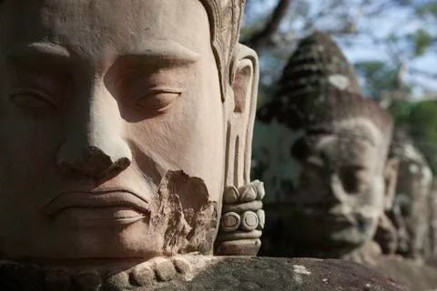 Angkor thom Stock Photos