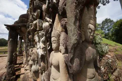 Angkor thom Stock Photos