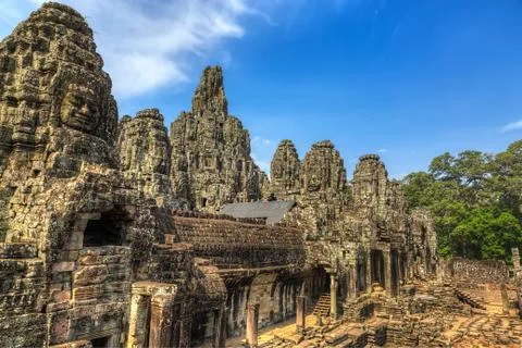 Angkor Thom 스톡 사진