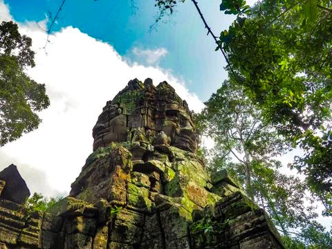 Angkor thom Stock Photos