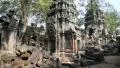 Angkor Thom temple complex in Cambodia HD Footage