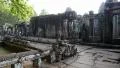 Angkor Thom temple complex in Siem Reap, Cambodia HD Footage