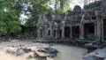 Angkor Thom temple complex in Siem Reap, Cambodia HD Footage