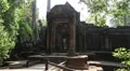 Angkor Thom temple complex in Siem Reap, Cambodia HD Footage
