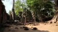 Angkor Thom temple complex in Siem Reap, Cambodia HD Footage