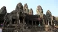 Angkor Thom temple complex in Siem Reap, Cambodia HD Footage