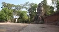 Angkor Thom temple complex, Siem Reap, Cambodia HD Footage