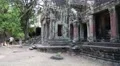 Angkor Thom temple complex, Siem Reap, Cambodia HD Footage
