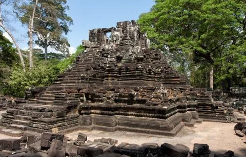 Angkor Thom Temples Foto stock