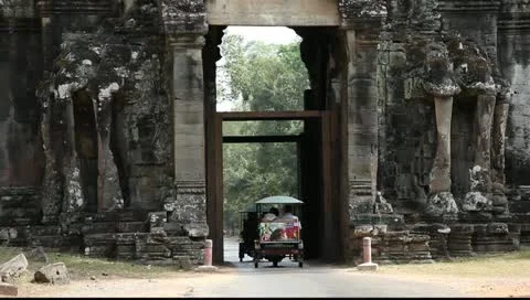 Angkor Thom_LDA N 00871 Stock Footage 10755744