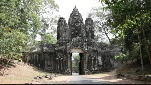 Angkor Thom_LDA N 00872 Stock Footage 10755762