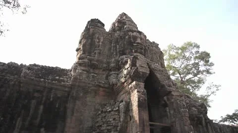 Angkor Thom_LDA P 00844 Video stock 10751460