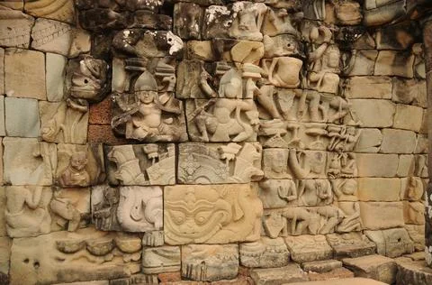 Angkor wat 13 Stock Photos
