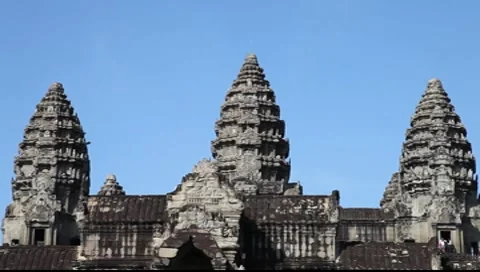 Angkor Wat 2 Video stock 7746794