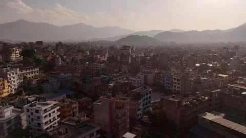 Angkor Wat bird perspective Stock Footage 311047175