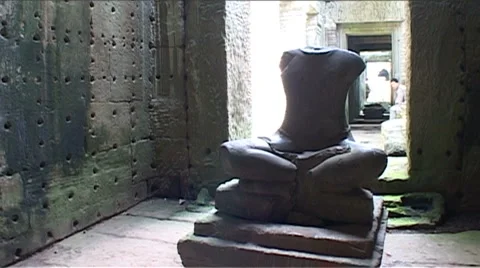 Angkor Wat, Cambodia Stock Footage