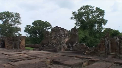 Angkor Wat, Cambodia Stock Footage