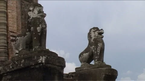 Angkor Wat, Cambodia Stock Footage