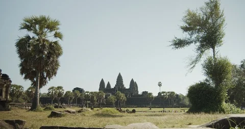 Angkor Wat, Cambodia Stock Footage 99808218