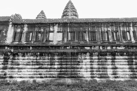 Angkor Wat Central Complex Stock Photos