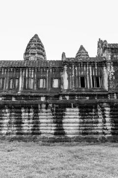 Angkor Wat Central Complex Stock Photos