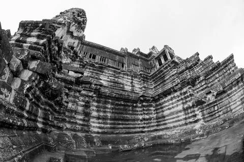 Angkor Wat Central Complex Stock Photos