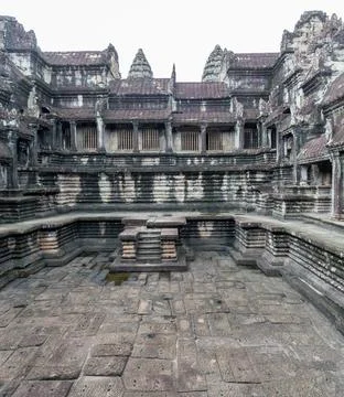 Angkor Wat Central Complex 写真素材