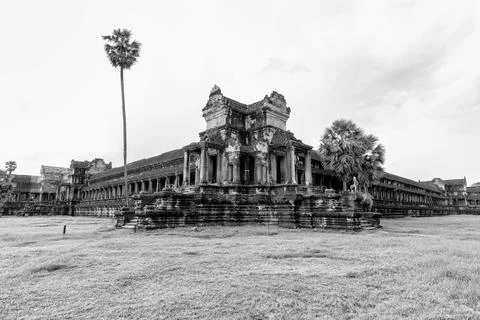 Angkor Wat Central Complex Stock Photos