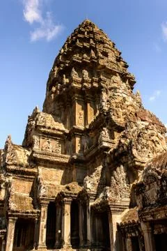 Angkor Wat, Combodia Stock Photos