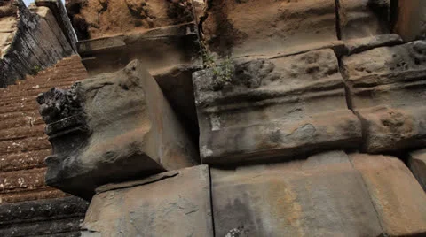 Angkor Wat dolly shot Stock Footage 23601083