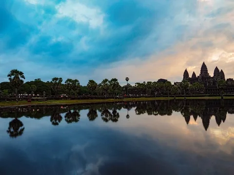 Angkor wat Stock Footage 84660505