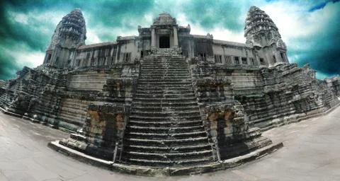Angkor Wat Illustrazione stock