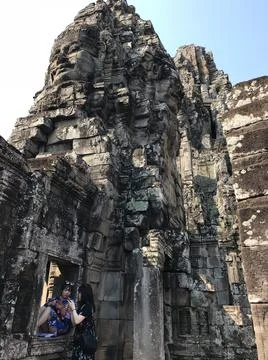Angkor wat location Stock Photos