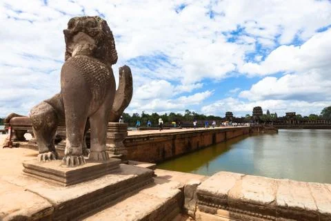Angkor wat Stock Photos