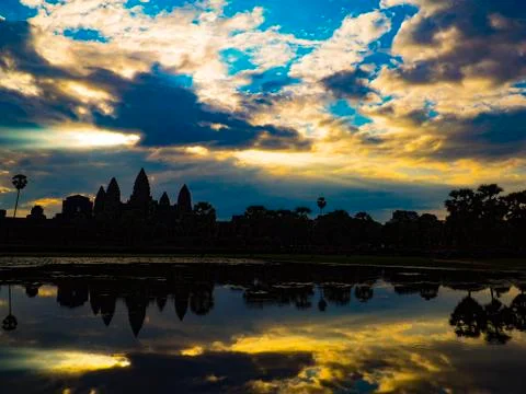 Angkor wat Stock Photos