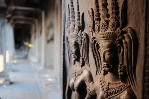 Angkor Wat Fotos Stock