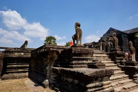 Angkor Wat Foto stock