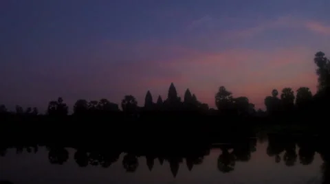 Angkor Wat before sunset Stock Footage 48921642
