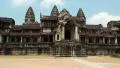 Angkor Wat temple in Cambodia HD Footage