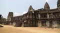 Angkor Wat temple in Cambodia HD Footage